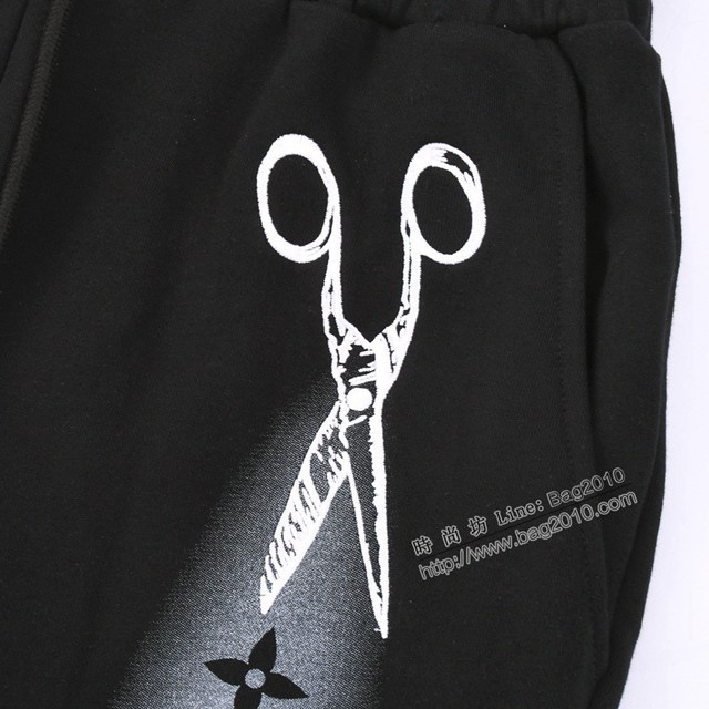 Louisvuitton路易威登Lv專門店2023SS新款刺繡印花短褲 男女同款 tzy2630